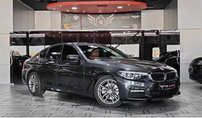 BMW 520i M sport AED 1750/MONTHLY | 2018 BMW 5 SERIES  520I M-SPORT | GCC | UNDER WARRANTY