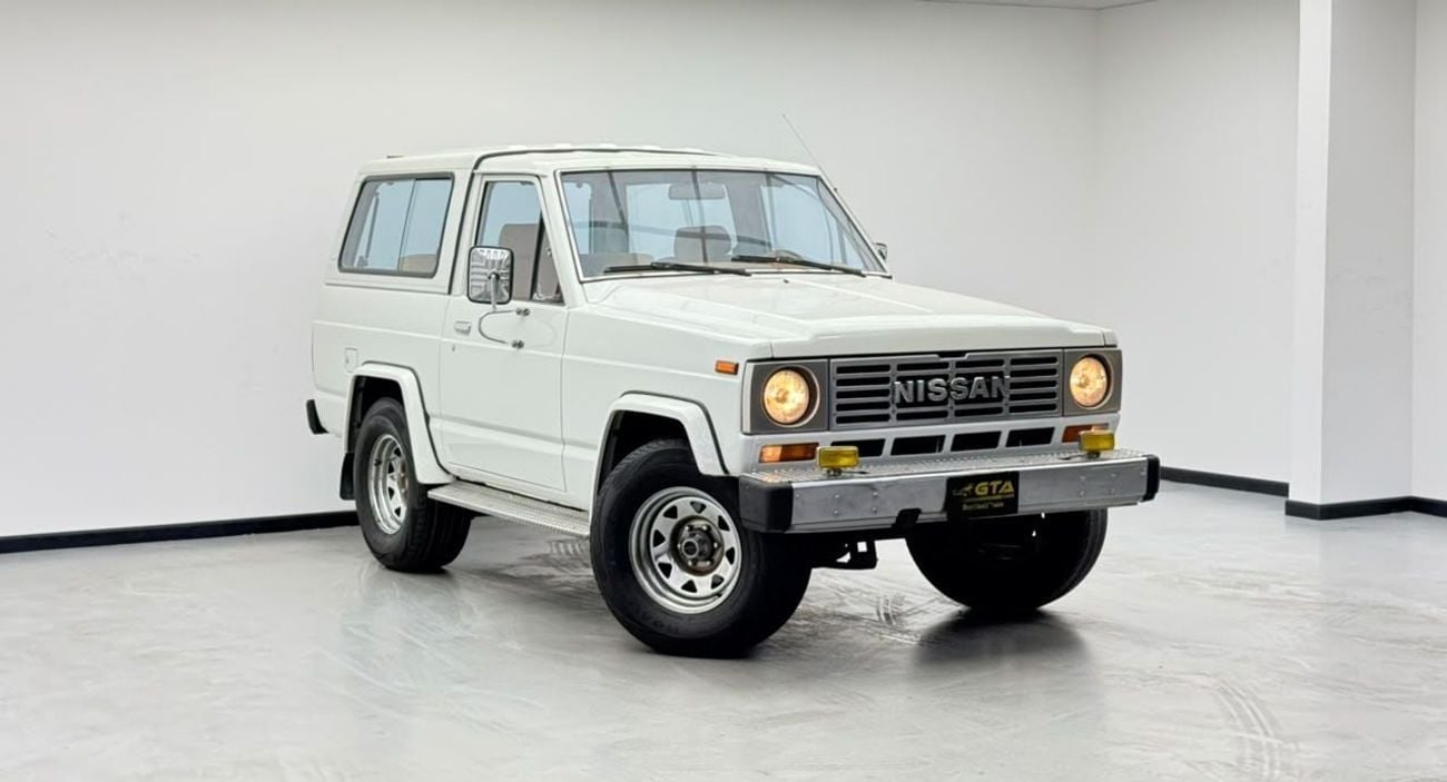 Nissan Patrol 1982 Nissan Patrol Safari, Classic 3-Door 4x4, GCC Specs.