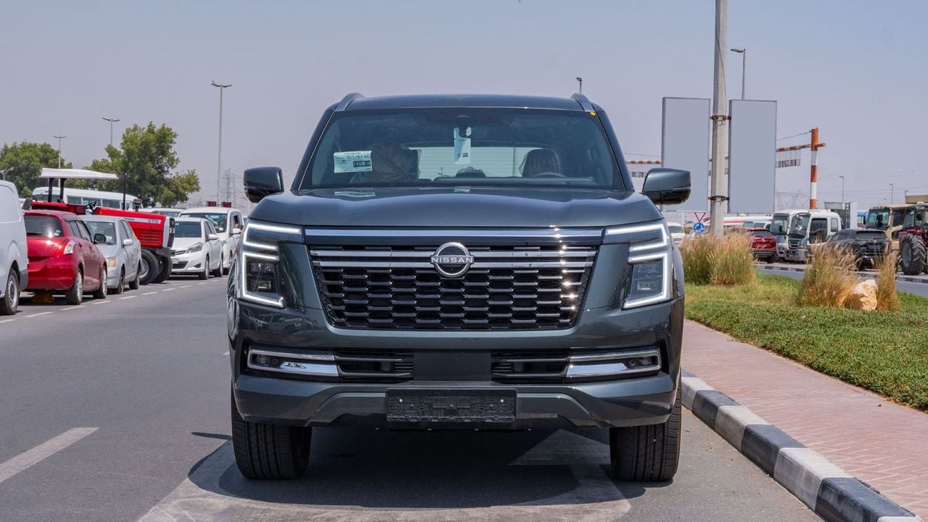 نيسان باترول LE PLATINUM CITY 2026 Nissan Patrol LE Platinum 3.5L Twin Turbo AT Petrol (Green)