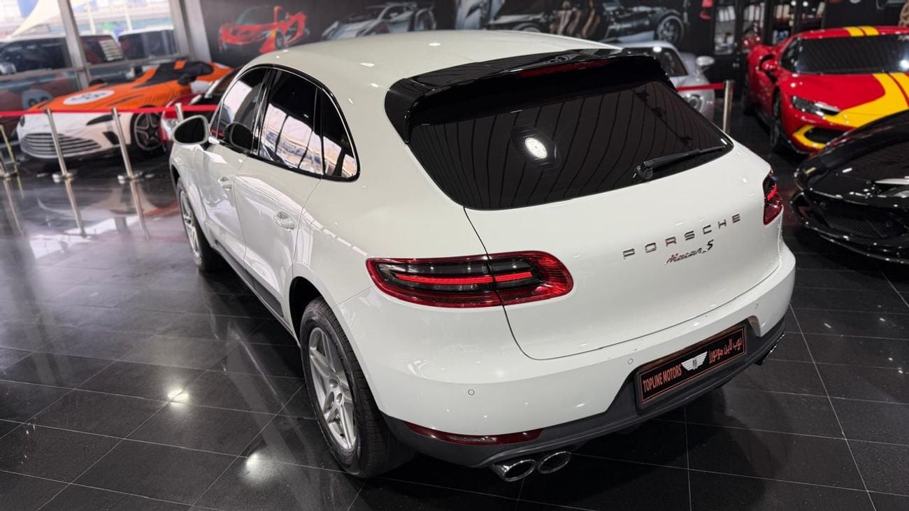 Porsche Macan S 2016 | GCC Specs | Low Mileage | Excellent Condition