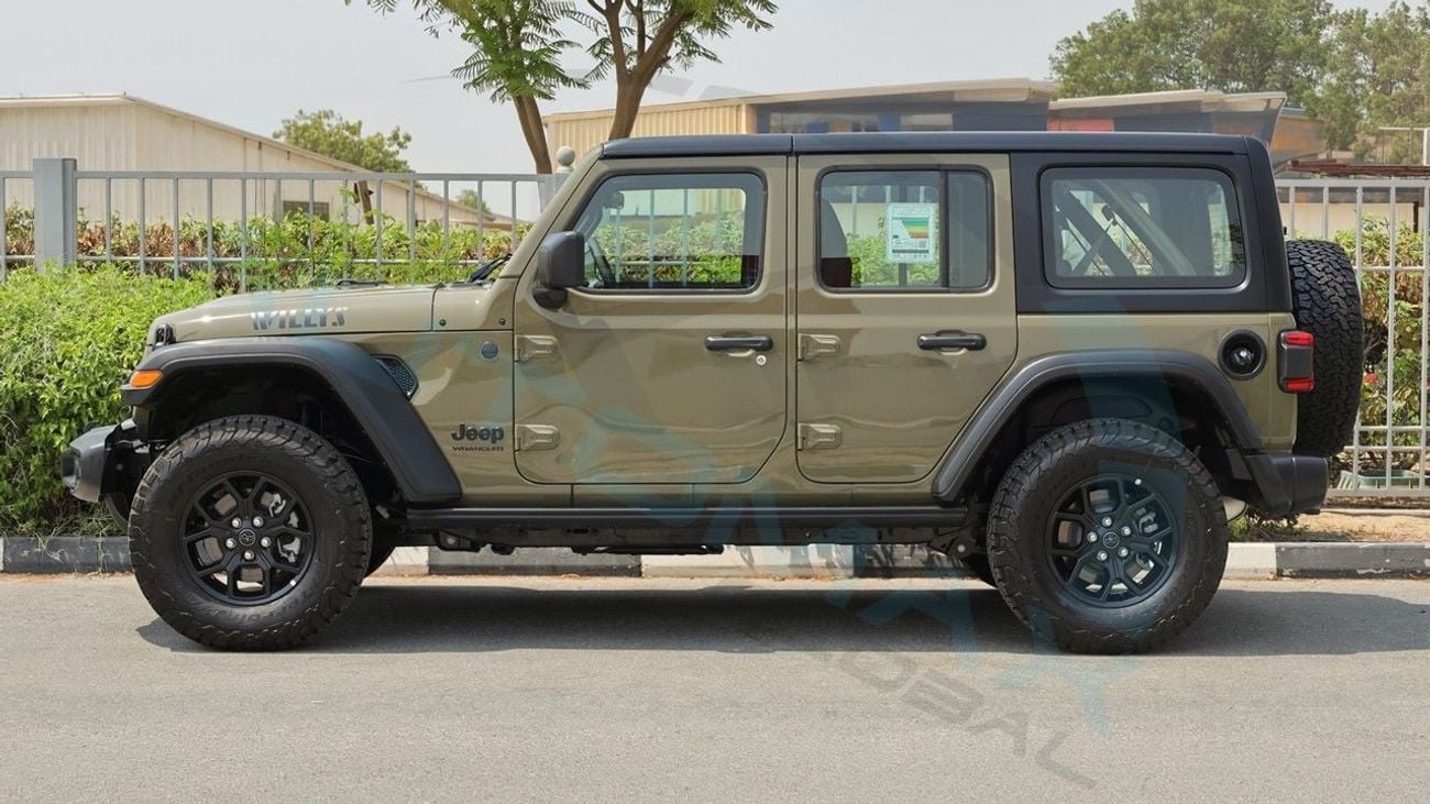 Jeep Wrangler Unlimited Willys V6 3.6L GCC 2026 With 3 Years Or 60,000 Km Warranty @ Official Dealer