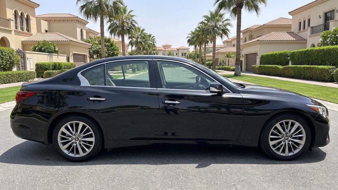 Infiniti Q50 LUXE 2023 | AED 856/Month | 0 DP | 30 Day Return | Warranty