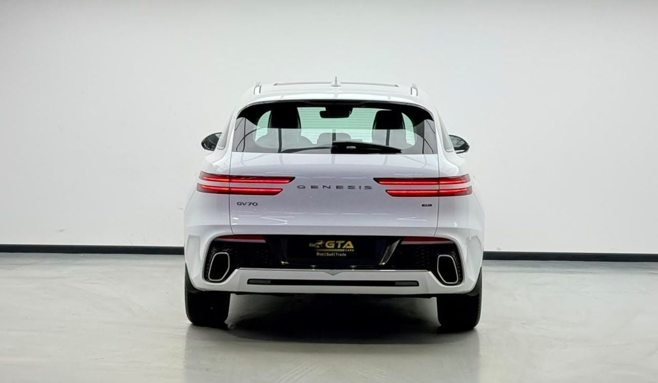 Genesis GV70 PRESTIGE 2023 Genesis GV70, 2028 Genesis Warranty + Service Pack, Full Genesis Service History, Low Km, GCC