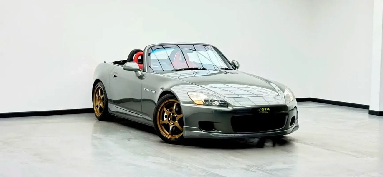 Honda S2000 Power Windows, Power Convertible Top, Excellent Condition, Japanese