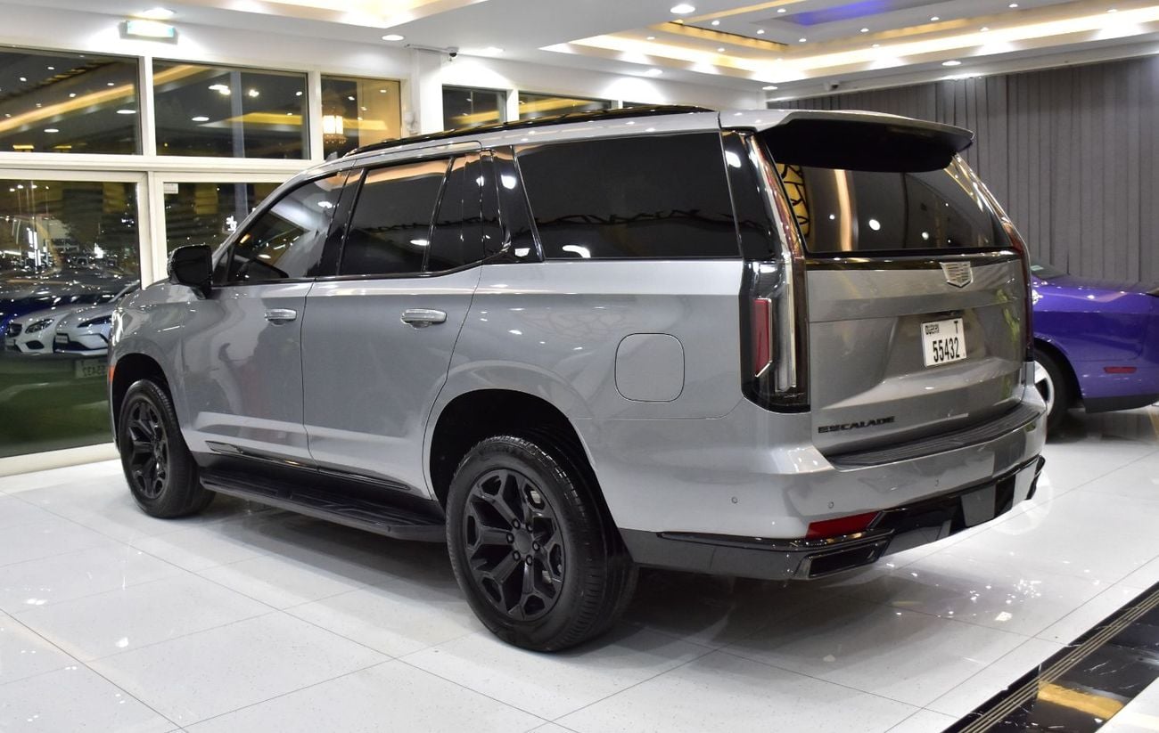 Cadillac Escalade SPORT PLATINUM EXCELLENT DEAL for our Cadillac Escalade 600 Black Edition ( 2024 Model ) in Grey Color Canadian Spe