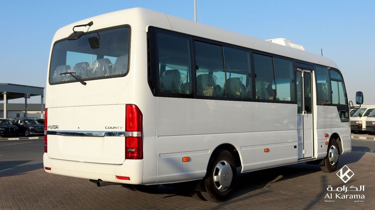 Hyundai County 3.9L BUS 3.9L Diesel Engine with Manual Transmission | 29 Seats | POWER SLIDING DOOR | AC/Heater | AM/FM