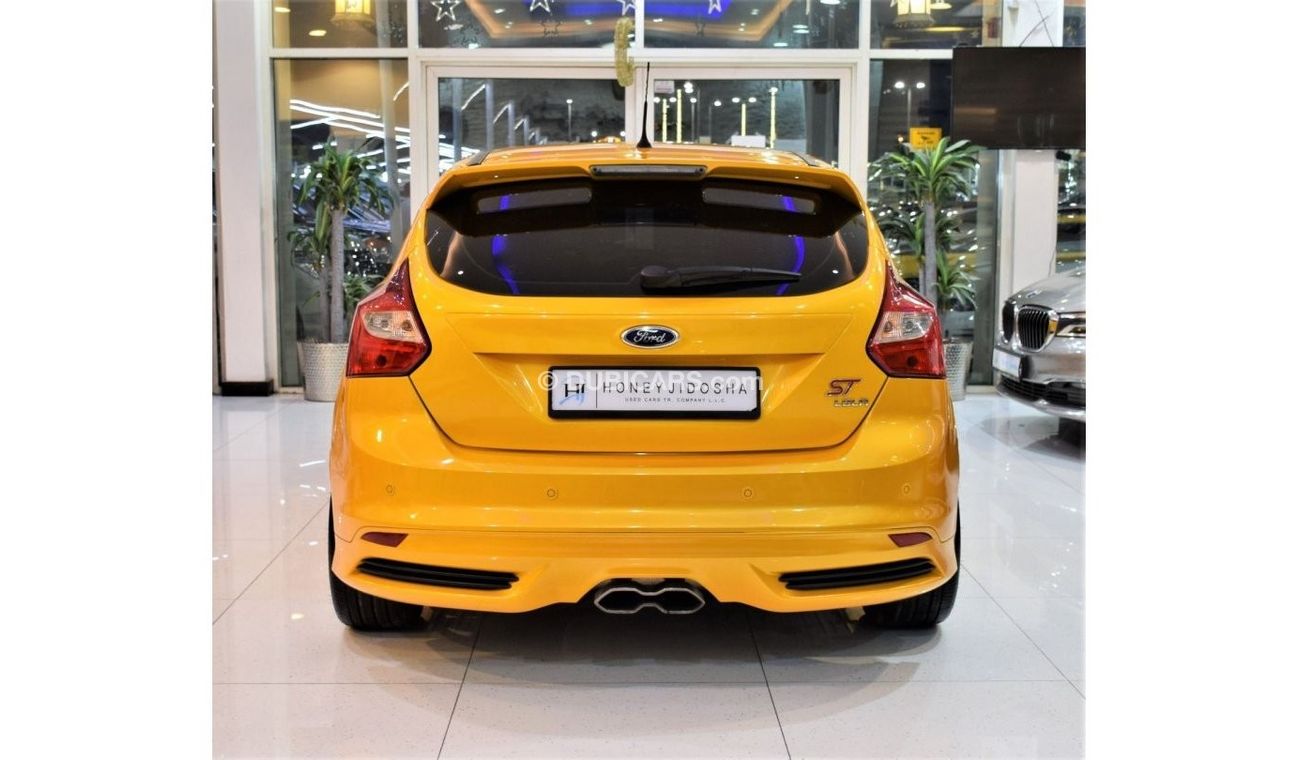 Ford Focus ORIGINAL PAINT ( صبغ وكاله ) Ford Focus ST 2014 Model! GCC Specs