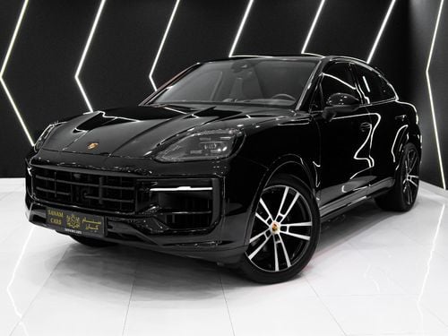 Porsche Cayenne COUPE, Carbon Interior, Panoramic Roof, Sport Chrono, Al Nabooda Warranty!!