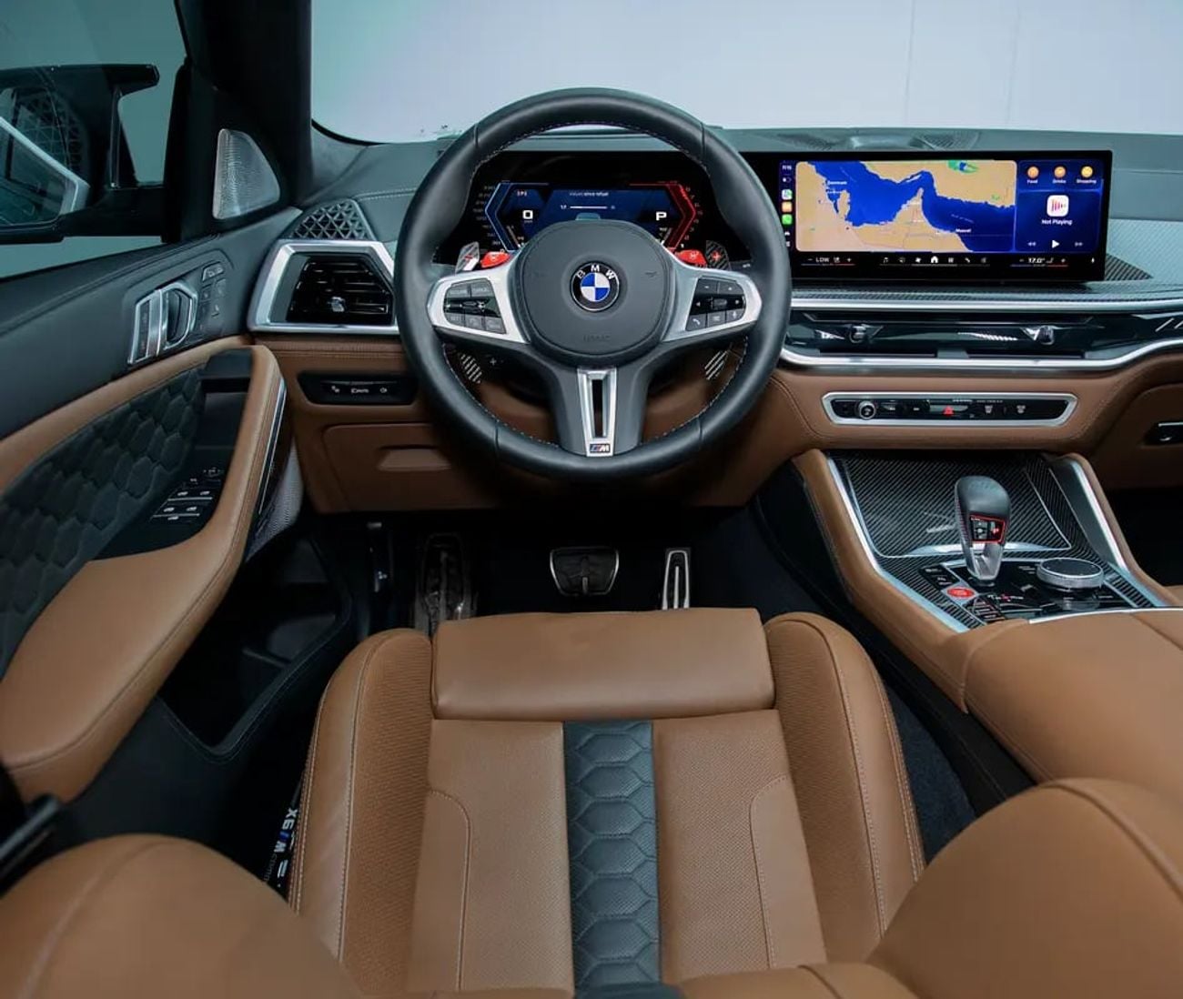 بي أم دبليو X6 M COMPETITION Delivery KM Like • Service Contract + Warranty until • GCC