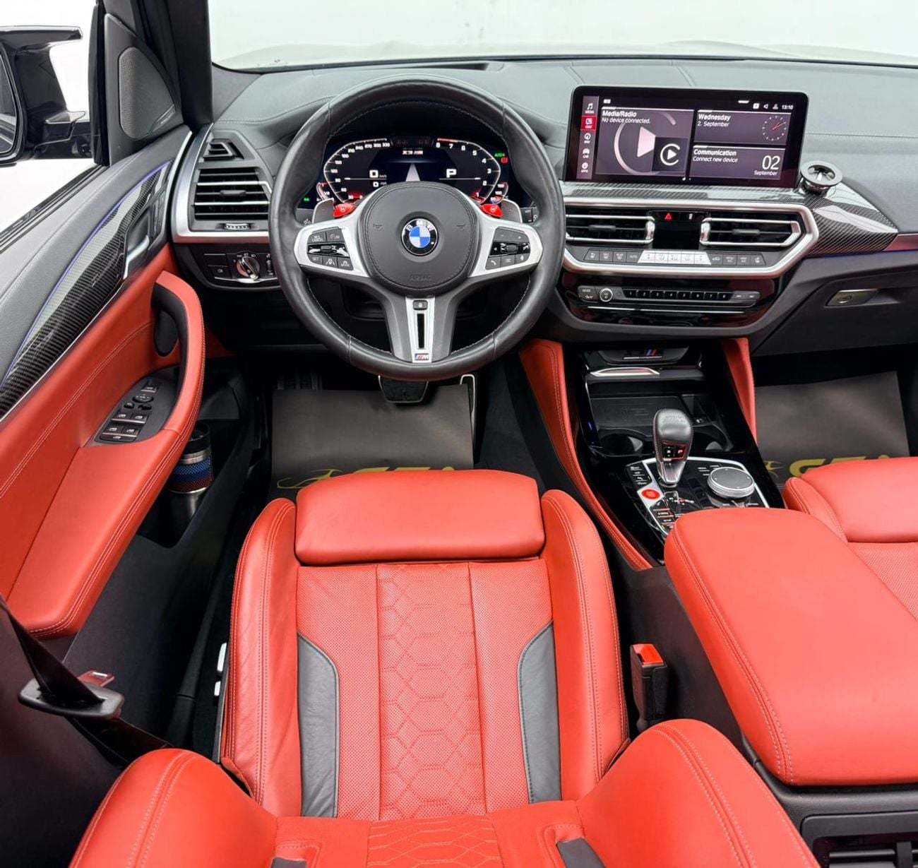 بي أم دبليو X3 M COMPETITION 2023 BMW X3 M Competition, BMW Warranty+Service Contract+Full Service History, Full PPF, GCC Specs.