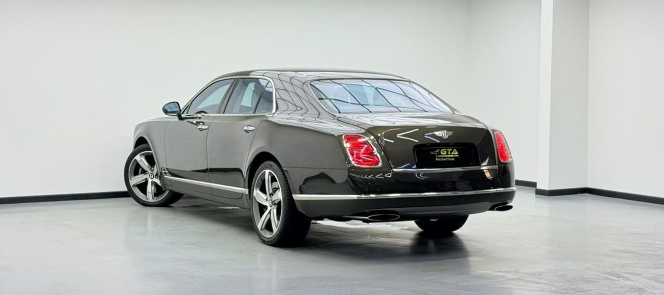 Bentley Mulsanne STANDARD 2016 Bentley Mulsanne Speed, Full Bentley Service History, GCC Specs