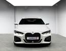 BMW 420i M SPORT FDSH • Service Contract + Warranty until • GCC