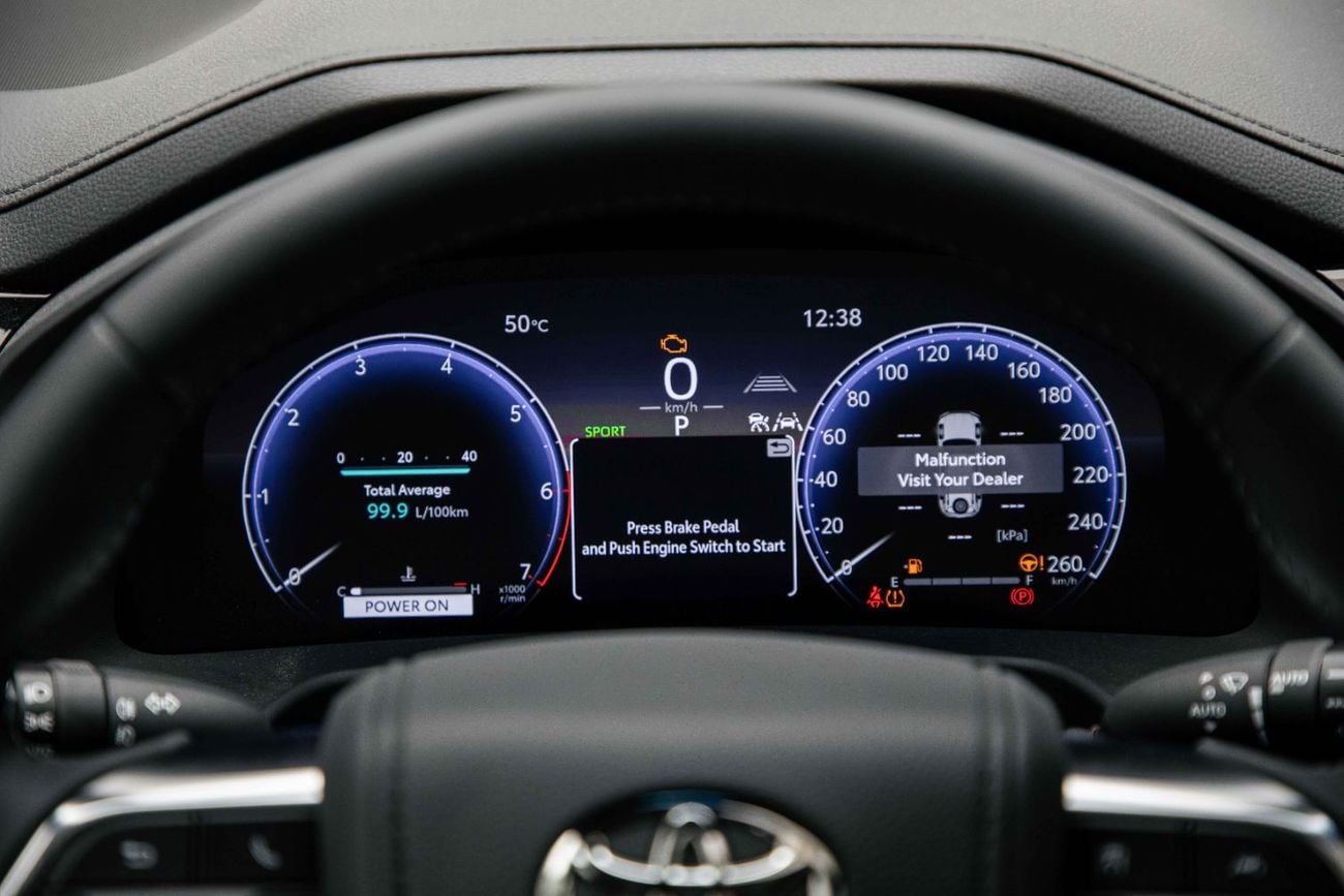 Toyota Land Cruiser VX LC300 3.3L -Attitude Black Inside Black | Export Only