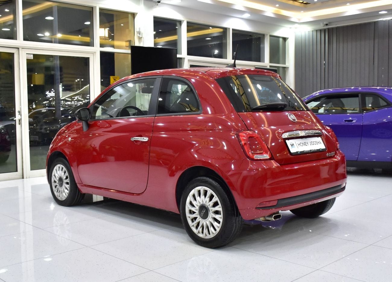 Fiat 500 DOLCEVITA EXCELLENT DEAL for our Fiat 500 Dolcevita ( 2024 Model ) in Red Color GCC Specs