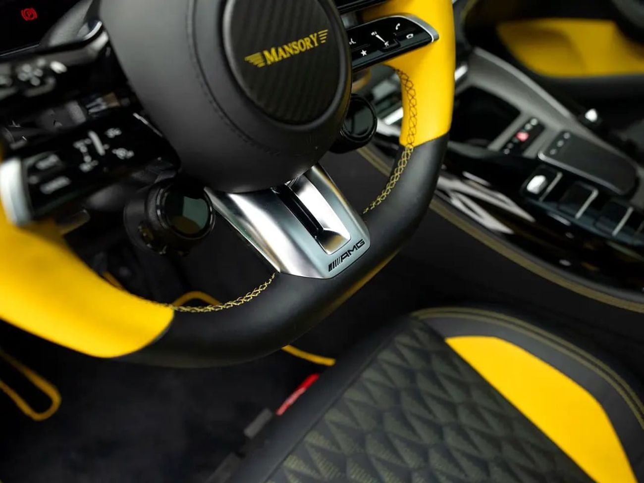 Mercedes Benz AMG GT 63 S E PERFORMANCE MANSORY CARBON-FIBRE CONVERSION | 22-INCH MANSORY WHEELS | BESPOKE INTERIOR