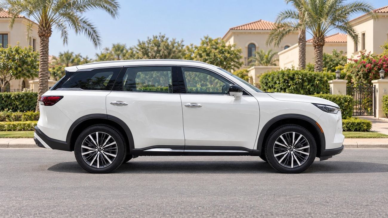 Infiniti QX60 SENSORY 2023 | AED 2225/Month | 0 DP | 30 Day Return | Warranty | Service History