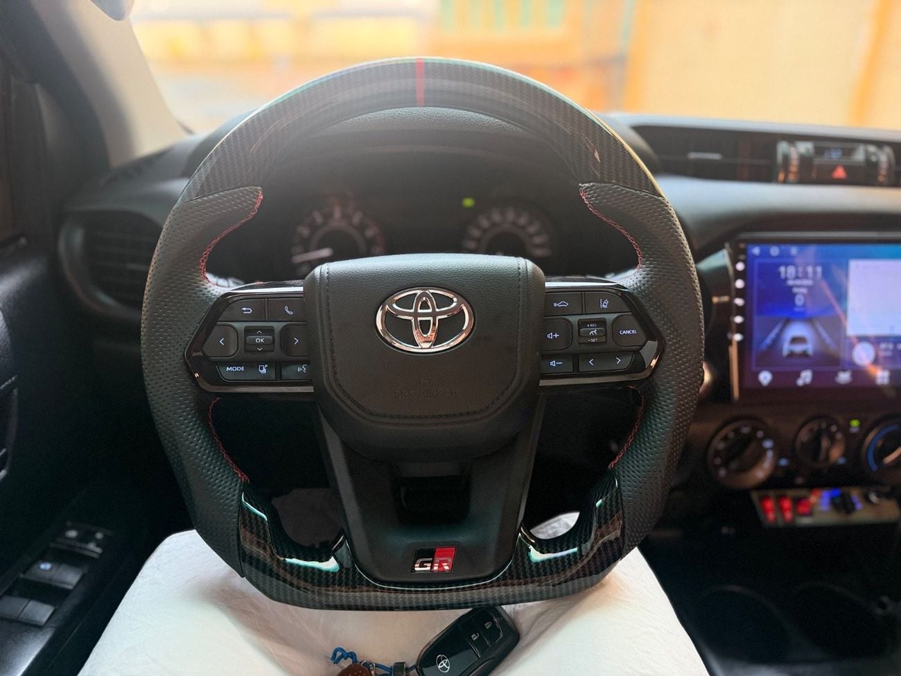 تويوتا هيلوكس GLX ADVENTURE YEAR 2019 FACELIFT TO 2025 ADVENTURE SHAPE V4 2.7 L ENGINE