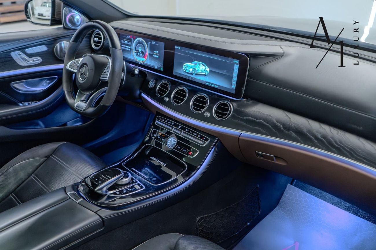 مرسيدس بنز E 63 AMG S موديل 2018، بحالة ممتازة، كاملة المواصفات، بمواصفات خليجية
