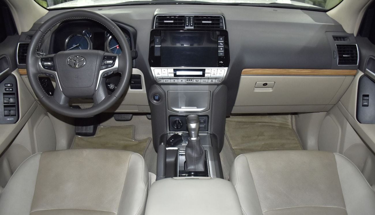 Toyota Prado VXR EXCELLENT DEAL for our Toyota Prado VXR ( 2023 Model ) in White Color GCC Specs