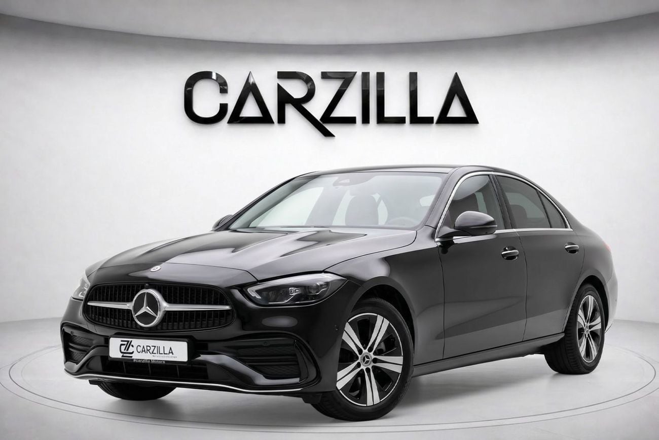 مرسيدس بنز C 200 STANDARD AED 1,958 / Monthly l 0% Down Payment l Mercedes-Benz C200 l Excellent Condition