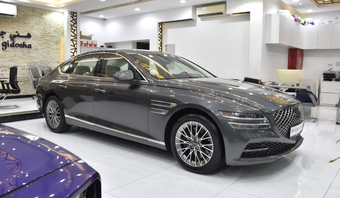 Genesis G80 EXCELLENT DEAL for our Genesis G80 ( 2021 Model ) in Grey Color American Specs