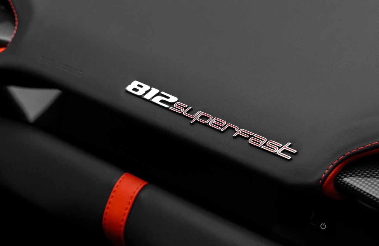 فيراري 812 GTS 6.5L V-12 Engine