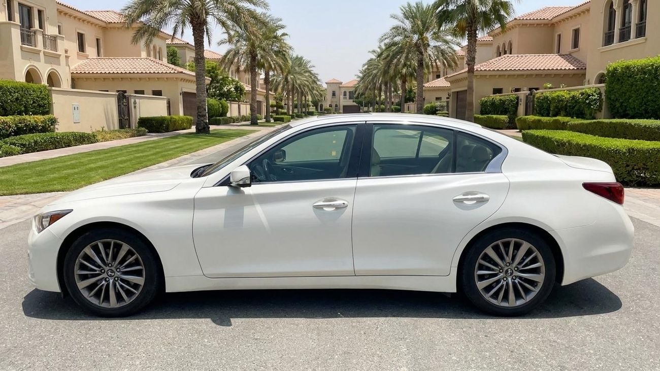 Infiniti Q50 LUXE 2024 | AED 1262/Month | 0 DP | 30 Day Return | Warranty | Service History