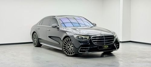 Mercedes Benz S500 L 4MATIC 2021 Mercedes Benz S500 L 4MATIC, Warranty, Service History, Fully Loaded, Excellent Condition, GCC
