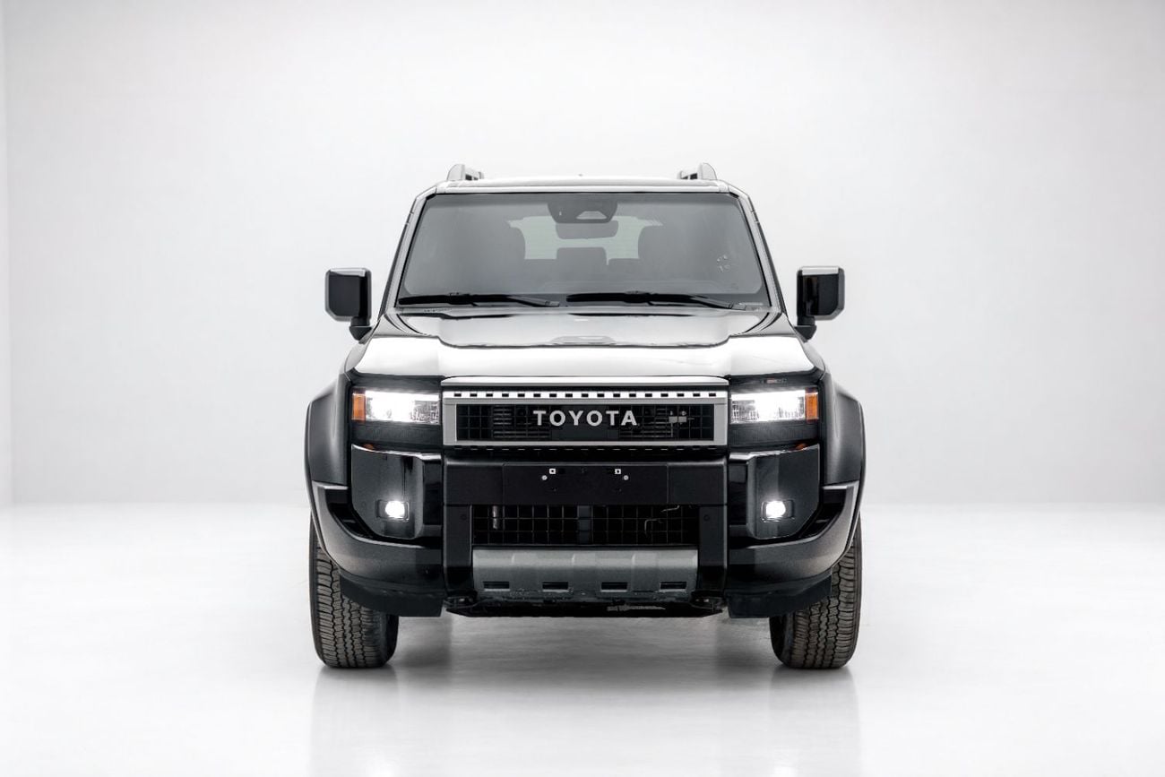 Toyota Prado ADH 2.4L - Black Inside Black | Export Only