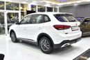 MG ZS COM EXCELLENT DEAL for our MG ZS 1.5L ( 2026 Model ) in White Color GCC Specs