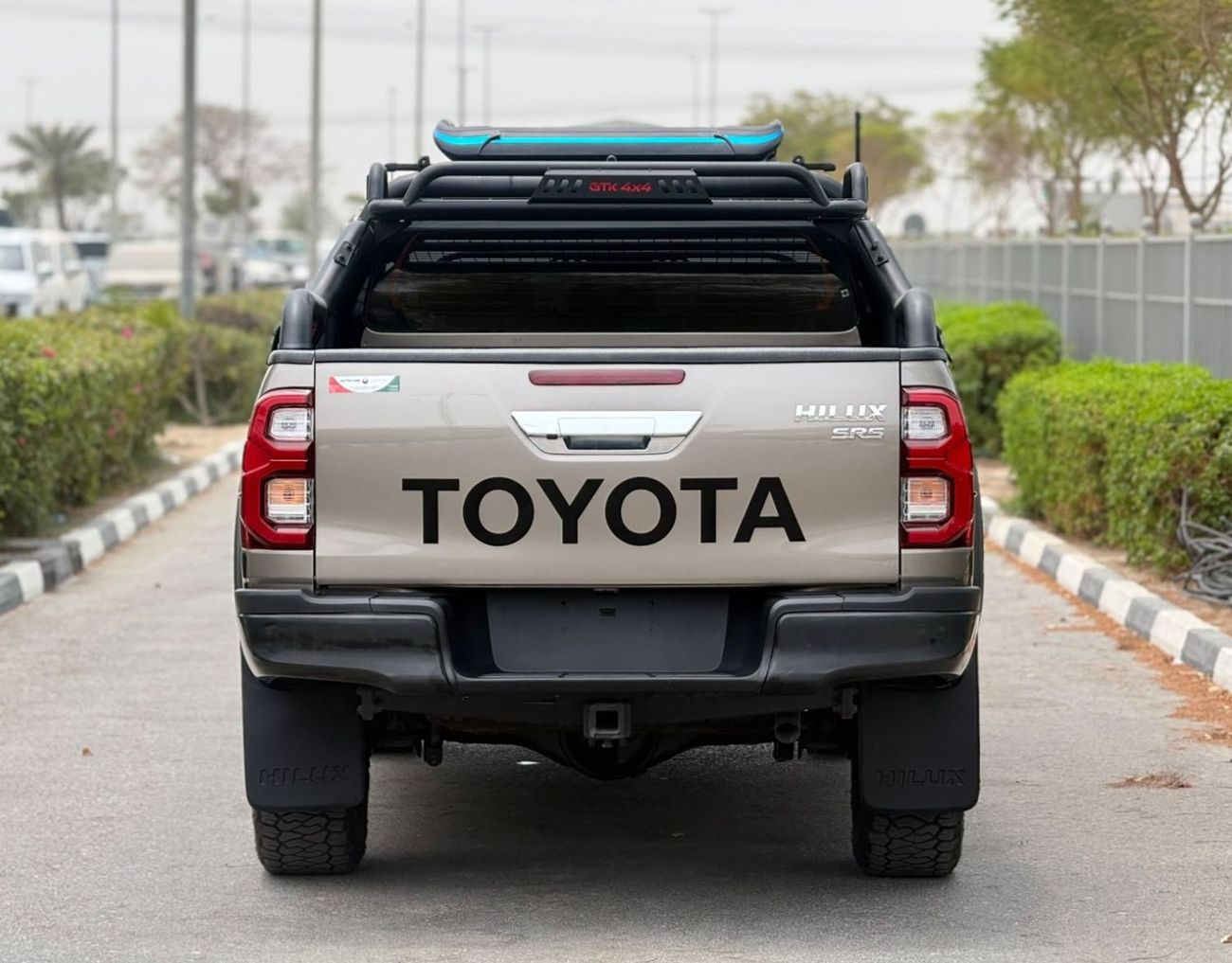 Toyota Hilux GR SPORT 2023 | 2.8L DIESEL | AT | RHD | HEAVY BULL BAR WITH LED LIGHTS | ROOF MOUNTED LED LIGHTS | HEAVY GTK
