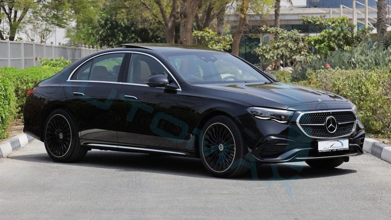 Mercedes Benz E300 AMG EQ Boost 2.0T RWD 2026 GCC With 2 Years Unlimited Mileage Warranty @Official Dealer