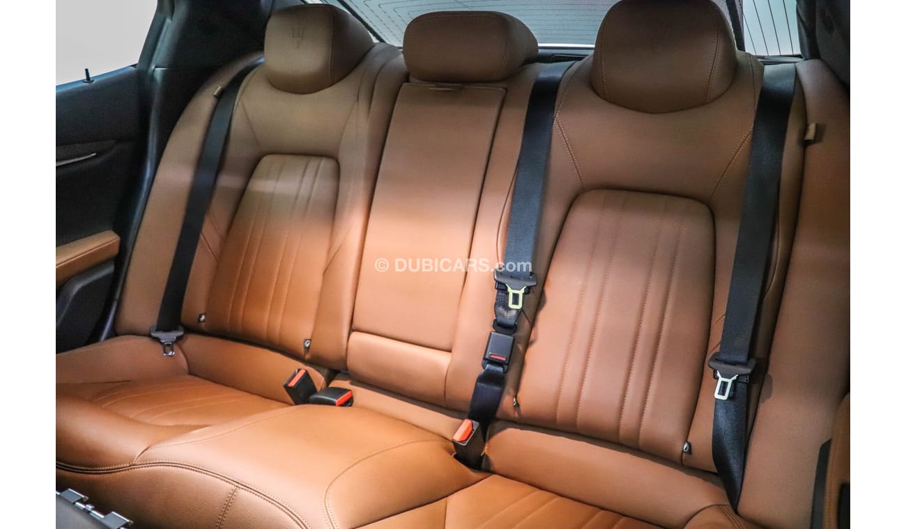 Maserati Ghibli Maserati Ghibli 2018 GCC under Agency Warranty with Flexible Down-Payment.