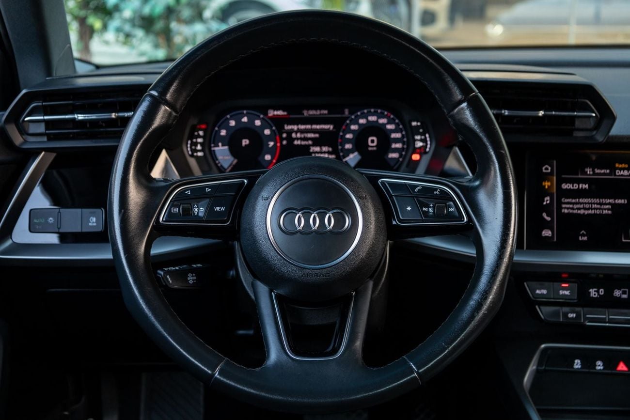 أودي A3 35 TFSI أودي A3 35TFSI موديل 2024 بقوانين مجلس التعاون الخليجي | ضمان الوكالة | عقد صيانة