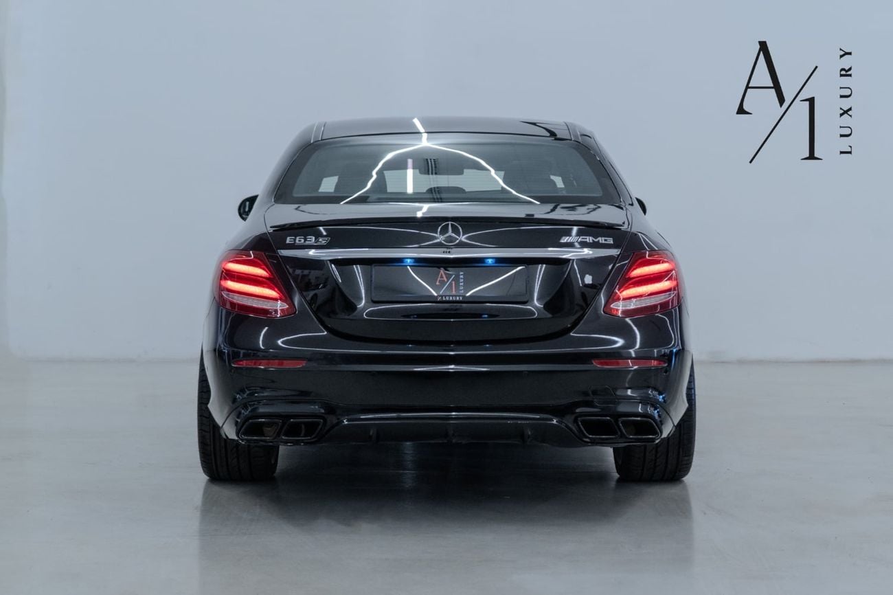 مرسيدس بنز E 63 AMG S موديل 2018، بحالة ممتازة، كاملة المواصفات، بمواصفات خليجية