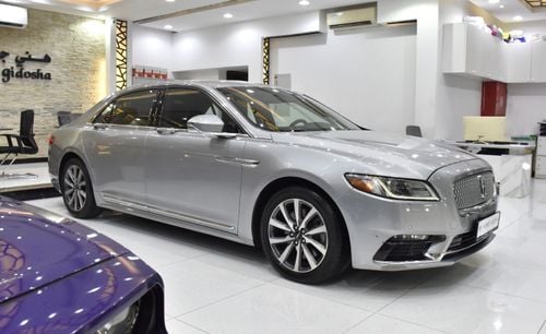Lincoln Continental RESERVE EXCELLENT DEAL for our Lincoln Continental ( 2020 Model ) in Silver Color GCC Specs