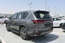 لكزس LX 700h SIGNATURE محرك V6 سعة 3.5 لتر بشاحن توربيني مزدوج + هجين، موديل 2026، اللون رمادي