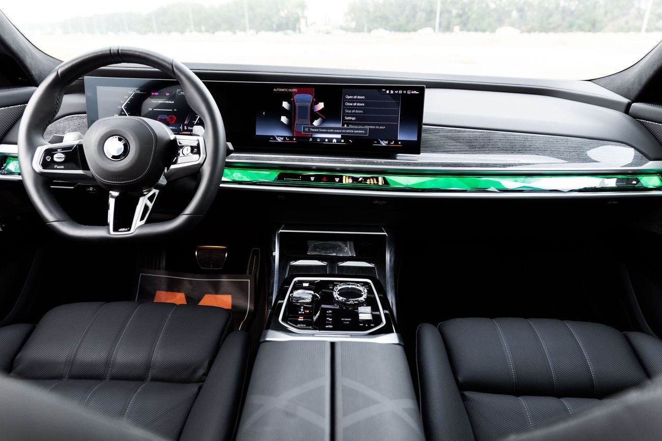 BMW 740i MASTERCLASS M SPORT PACKAGE BMW 740i – 2026 | GCC | Only 2,050 KM | 2 Years Warranty | AED 449,000
