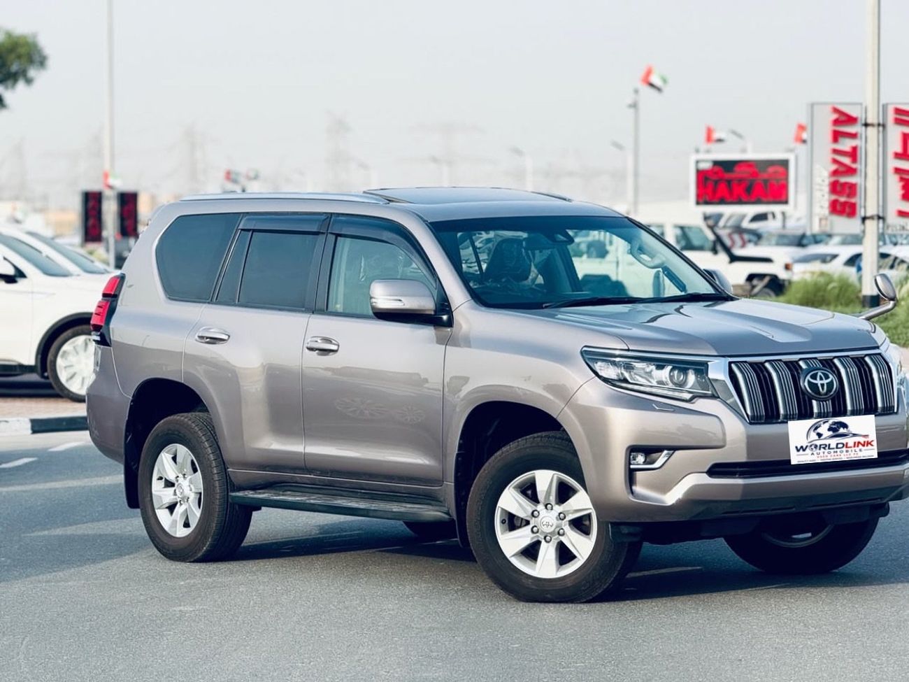 Toyota Prado TX 2.8L 4 cylinders Automatic Petrol SUV All wheel Drive 7 seats 5 Doors RHD