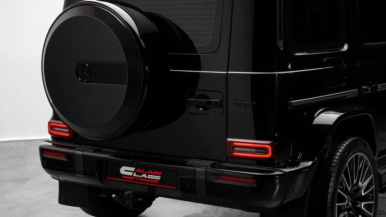 Mercedes Benz G63 AMG STANDARD - 2025 - GCC - Under Warranty and Service Contract