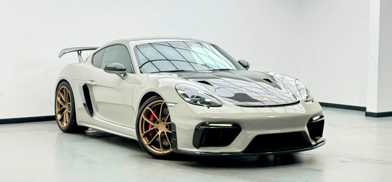 Porsche Cayman GT4, Warranty, Full Service History, Low Km, Excellent Condition, GCC