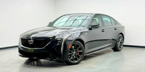كاديلاك CT5 V, Warranty + Service Pack, Full Service History, GCC