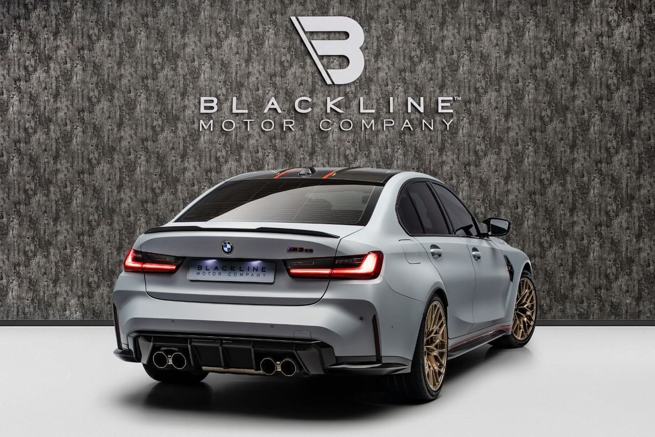 BMW M3 CS XDRIVE BUY NOW, PAY 2027 | THE BLACKLINE STANDARD | August 2028 Warranty + Service, GCC