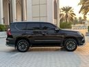 لكزس GX 460 بلاتينيوم سيارة موديل 2019 بمحرك V8 سعة 4.6 لتر، بمواصفات خليجية، بحالة داخلية وخارجية ممتازة.