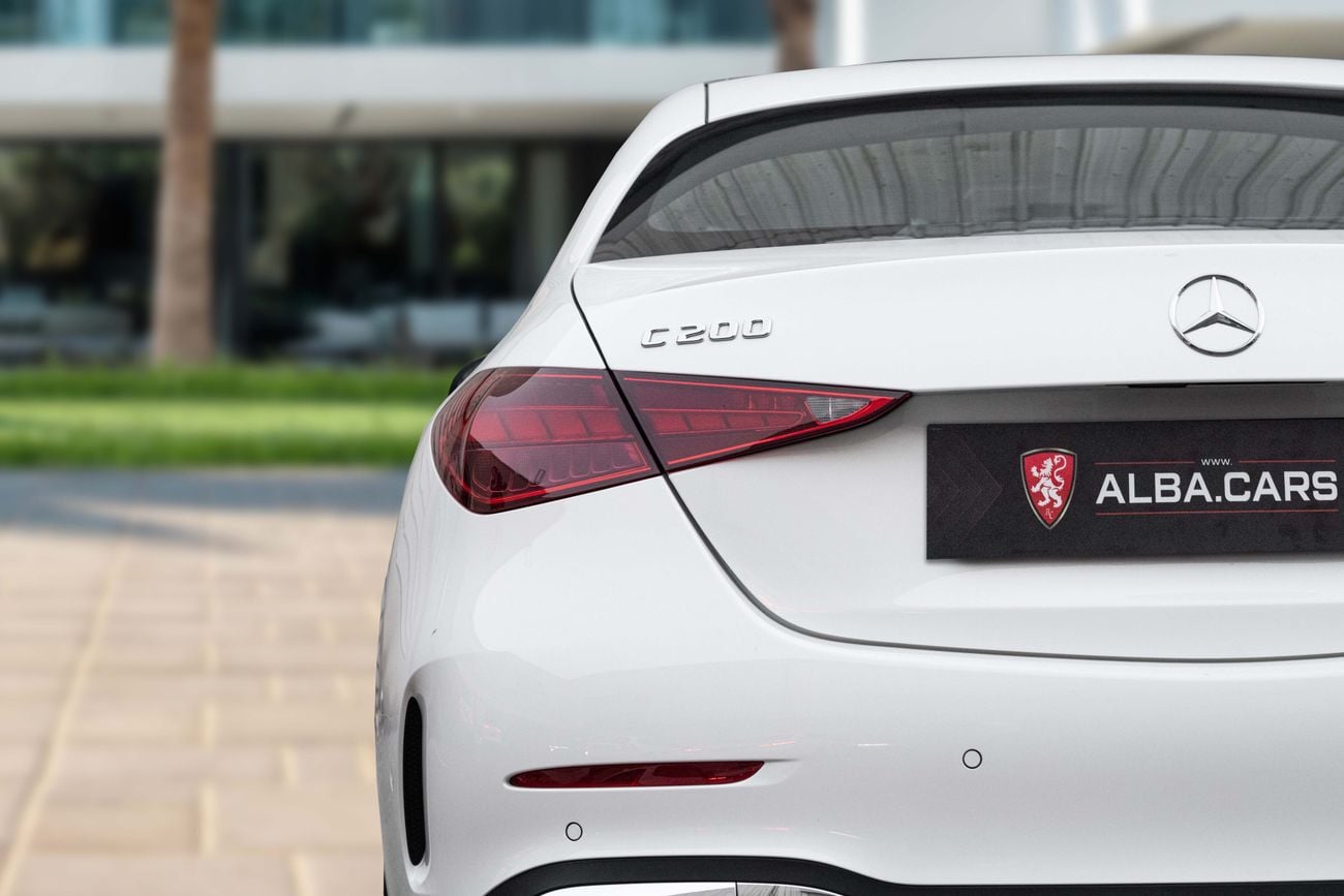 Mercedes Benz C200 PREMIUM PLUS | 3,682 P.M | 0% Downpayment | GARGASH WARRANTY!
