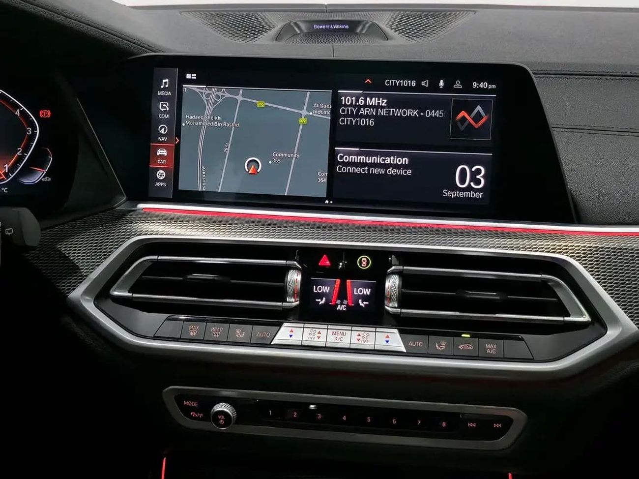 BMW X5 XDRIVE40i M SPORT GCC M-sport / warranty and service package with agency (AGMC)