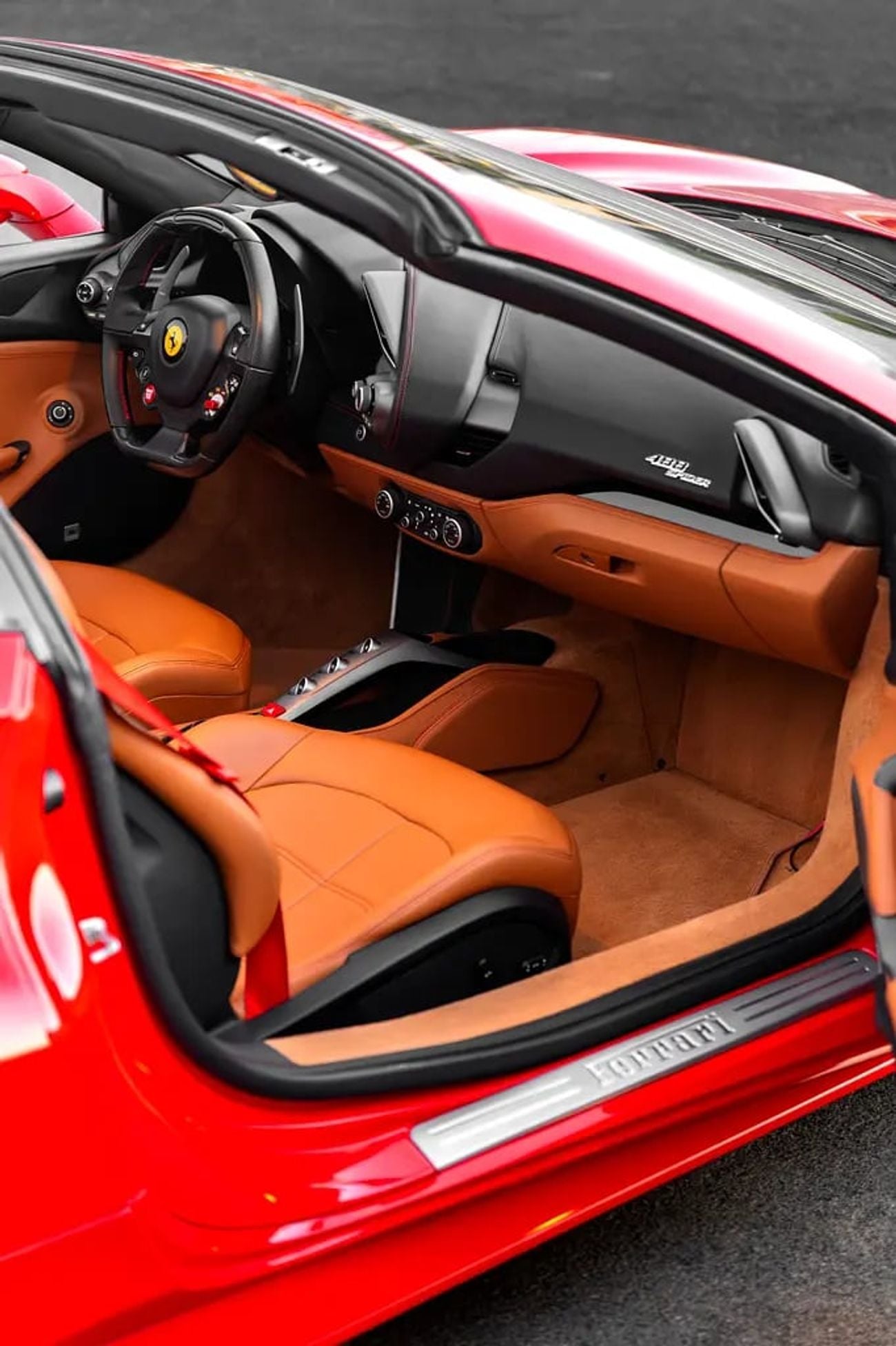 فيراري 488 سبايدر ستاندارد GCC | 35,000 KM | Power Craft Exhaust