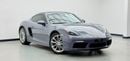 Porsche 718 Cayman STANDARD 2025 Porsche 718 Cayman, 2029 Porsche Warranty, Full Porsche Service History, Low Km, GCC