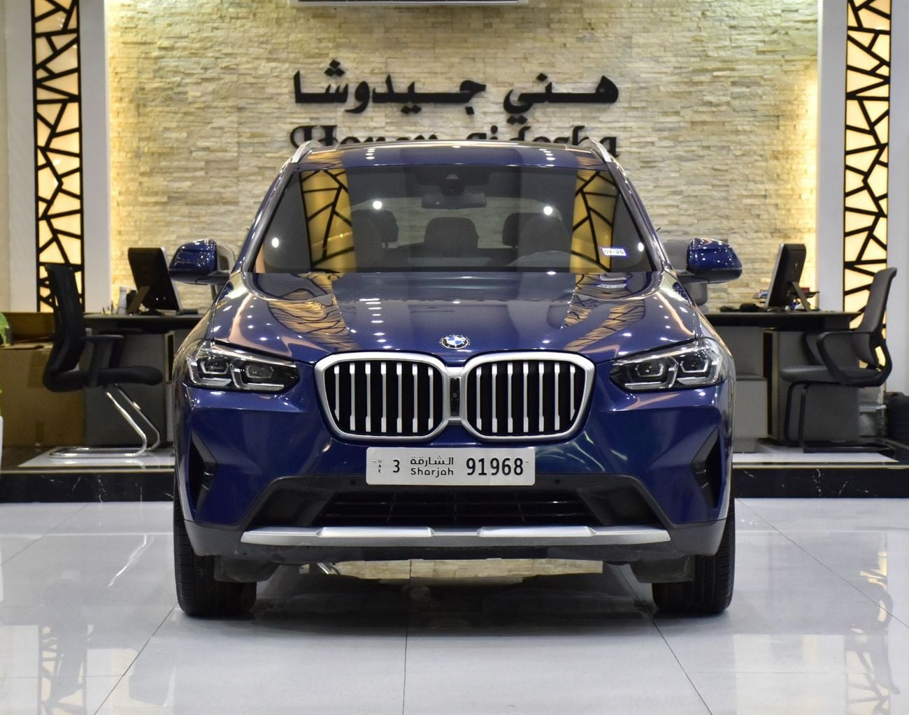 BMW X3 XDRIVE 30i EXCLUSIVE EXCELLENT DEAL for our BMW X3 sDrive30i ( 2024 Model ) in Blue Color American Specs