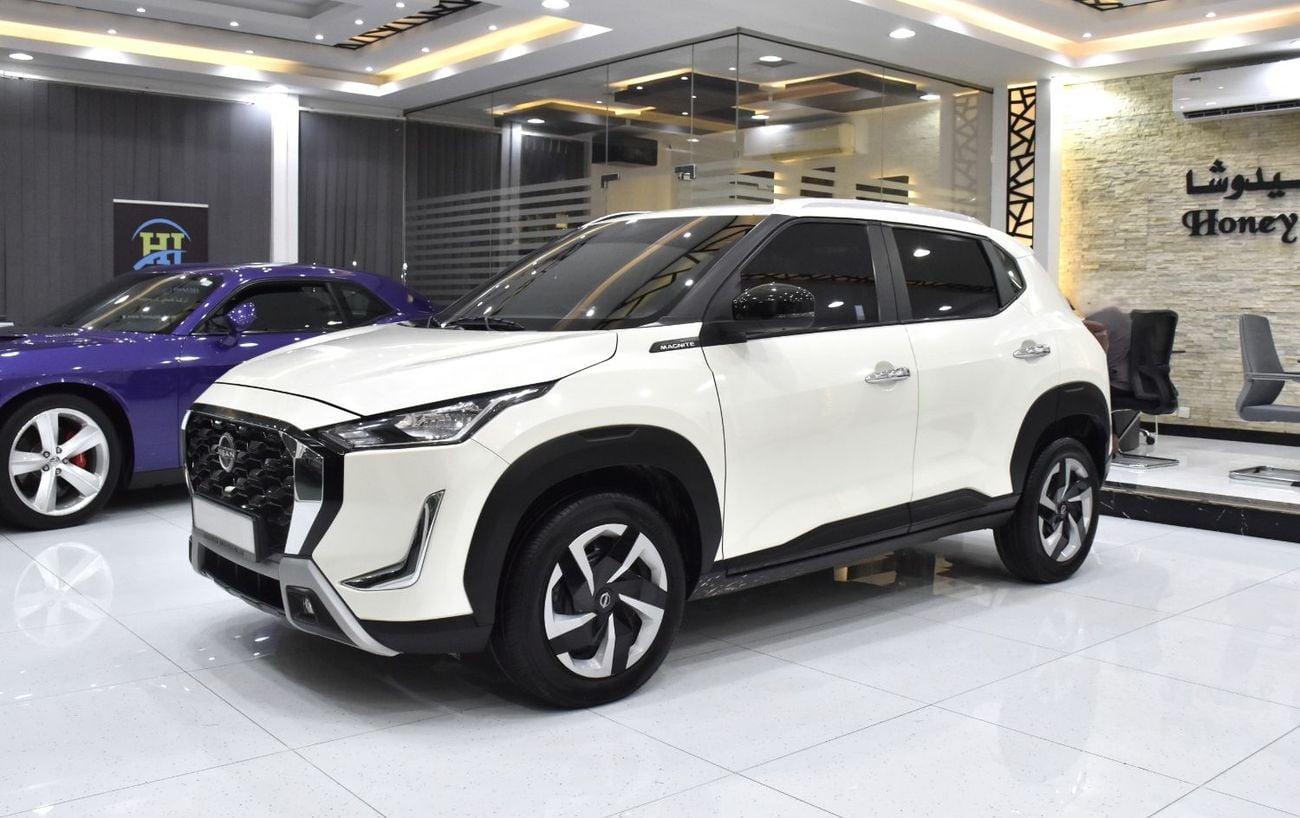 Nissan Magnite SV EXCELLENT DEAL for our Nissan Magnite Turbo ( 2025 Model ) in White Color GCC Specs